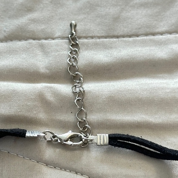2/$10 Silver tone & double black Cord bracelet “Choose Your Dreams“ - Picture 9 of 15
